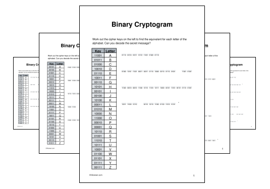 Binary Cryptogram