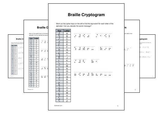 Braille Cryptogram