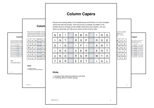 Column Capers