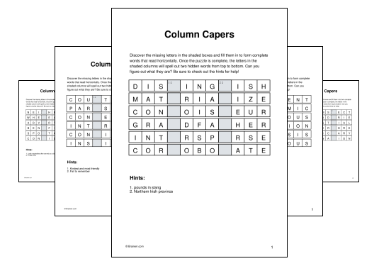 Column Capers