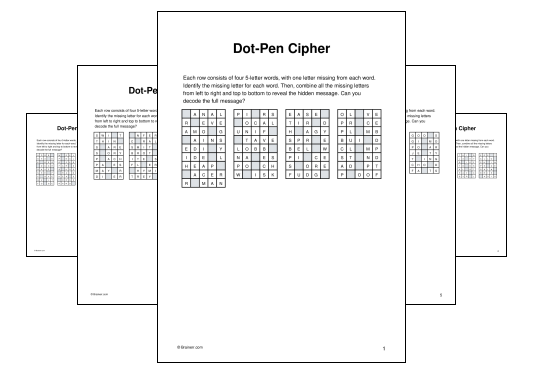 Dot-Pen Cipher