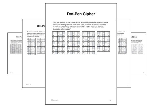 Dot-Pen Cipher