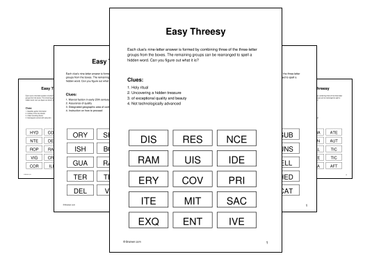 Easy Threesy