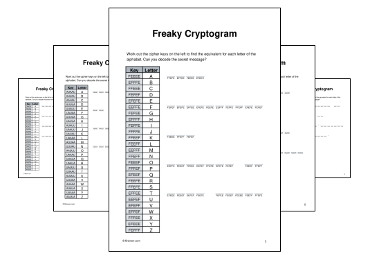 Freaky Cryptogram