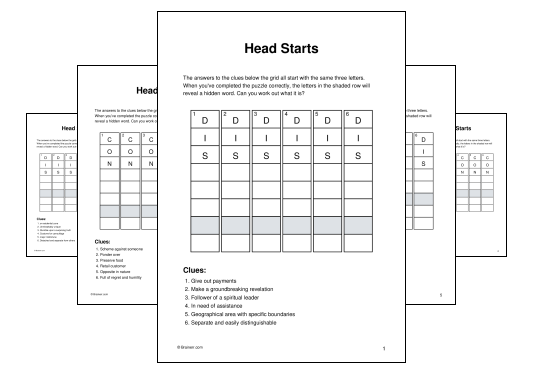 Head Starts