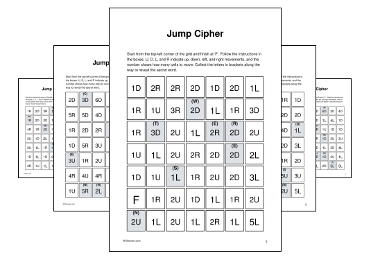 Jump Cipher