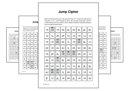 Jump Cipher