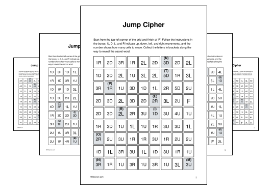 Jump Cipher