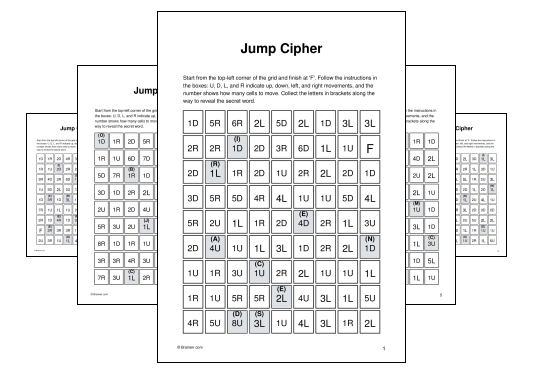 Jump Cipher