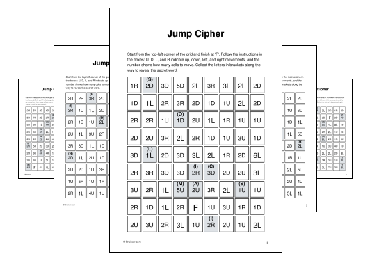 Jump Cipher