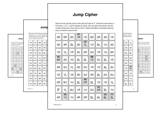 Jump Cipher