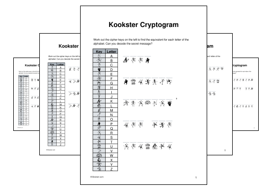 Kookster Cryptogram