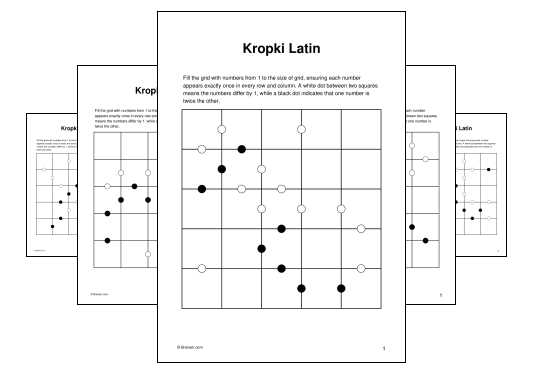 Download (PDF) Kropki Latin Activity for Kids (2 weeks ago) - 10 Pages