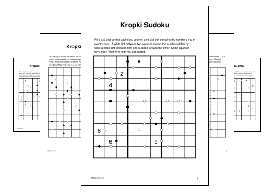 Kropki Sudoku