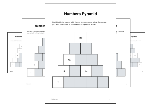 Numbers Pyramid