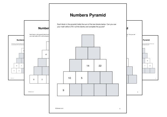 Numbers Pyramid