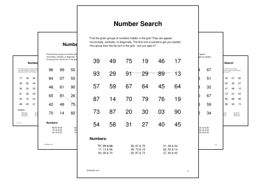 Number Search