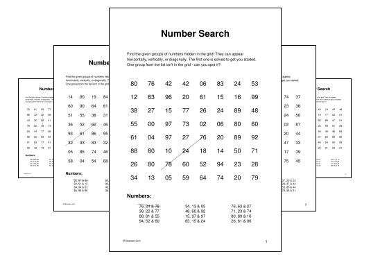 Number Search