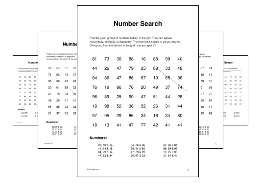 Number Search