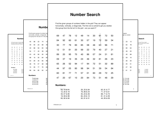 Number Search