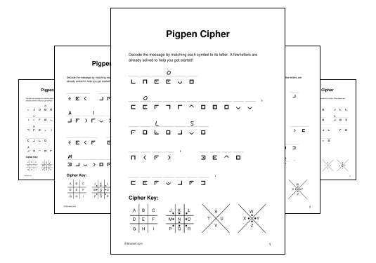 Pigpen Cipher