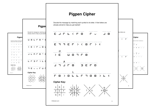 Pigpen Cipher