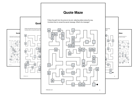 Quote Maze