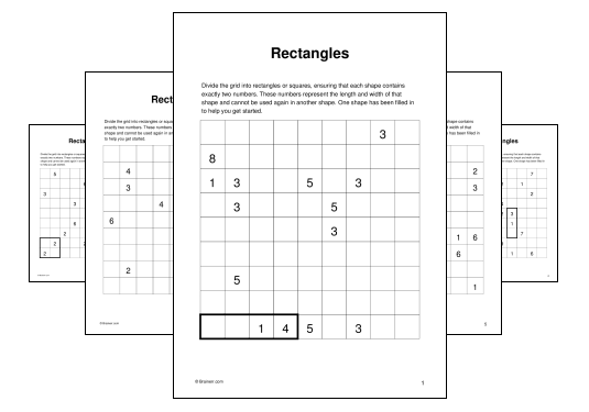 Download (PDF) Rectangles Activity for Teens (5 weeks ago) - 10 Pages