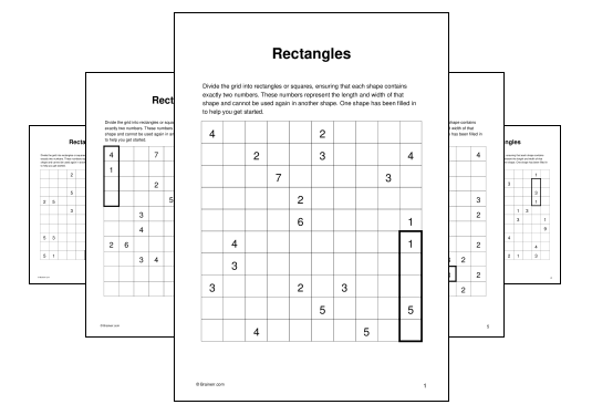 Download (PDF) Rectangles Activity for Adults (5 weeks ago) - 10 Pages