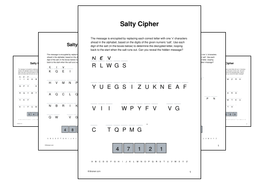 Salty Cipher