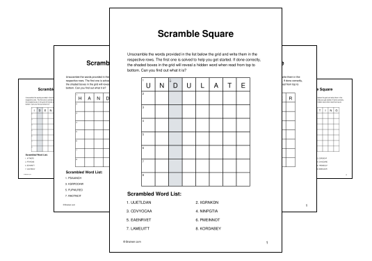 Scramble Square