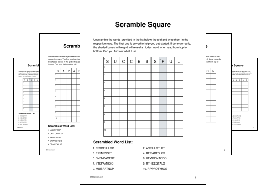 Scramble Square