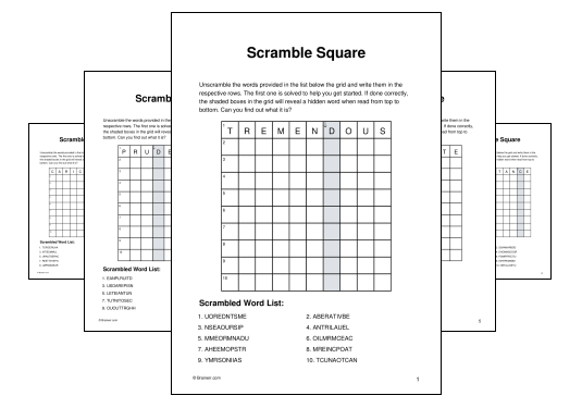 Scramble Square