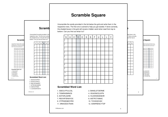 Scramble Square