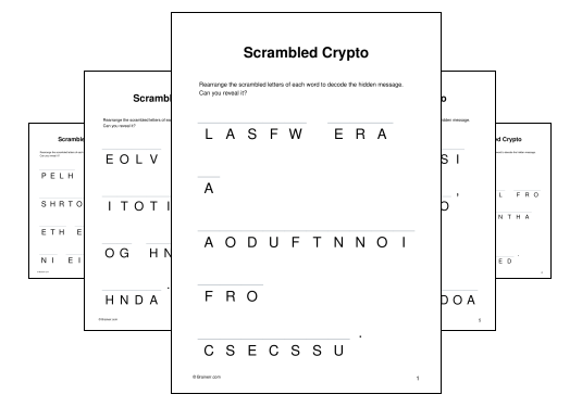 Scrambled Crypto