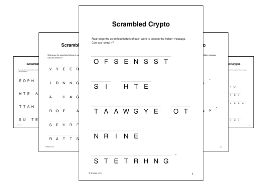 Scrambled Crypto