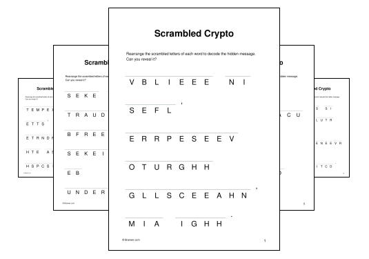 Scrambled Crypto