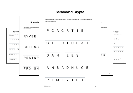 Scrambled Crypto