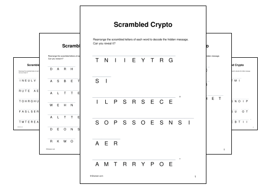 Scrambled Crypto