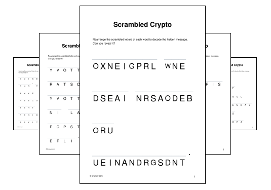 Scrambled Crypto