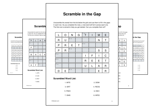 Scramble in the Gap