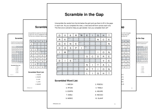 Scramble in the Gap