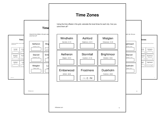 Time Zones