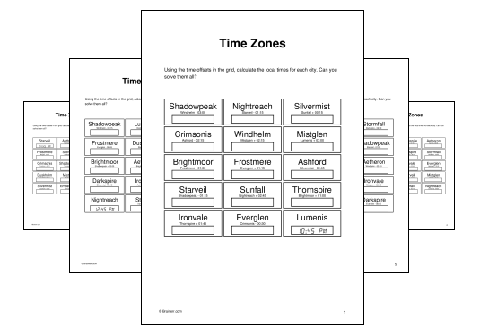 Time Zones