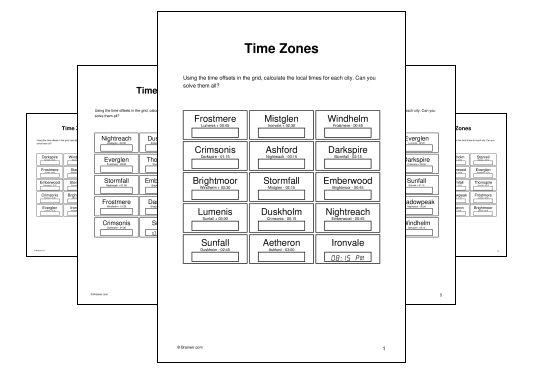 Time Zones