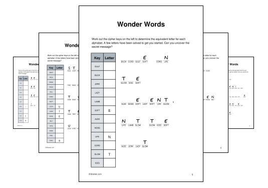 Wonder Words