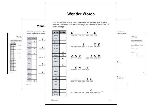 Wonder Words