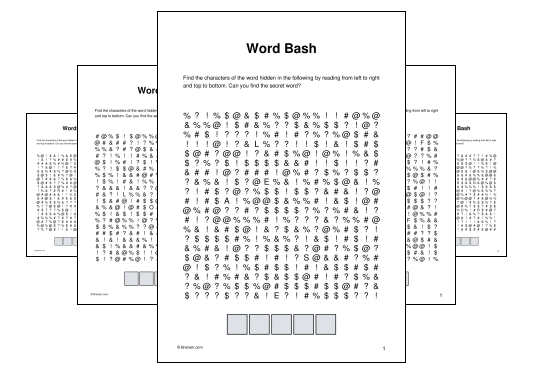 Word Bash