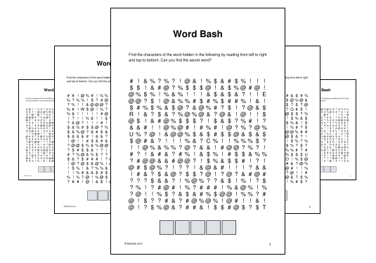 Word Bash