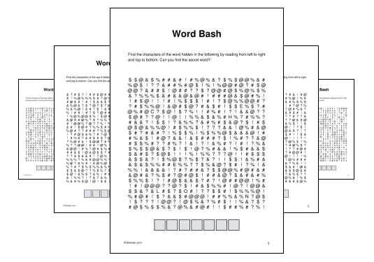 Word Bash